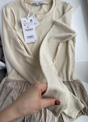 Zara кофта блузка2 фото