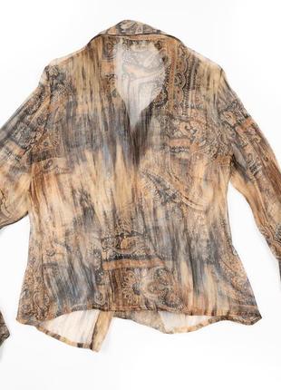 Zucchero прозрачная блузка рубашка4 фото