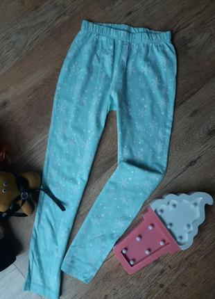 Пижамные штанишки на девочку р.122/128 , штани 100%бавовни для дівчинки