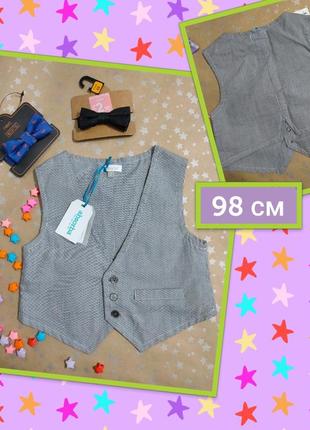 Класичний жилет, безрукавка для хлопчика absorba, p-p 98 см, 3 роки