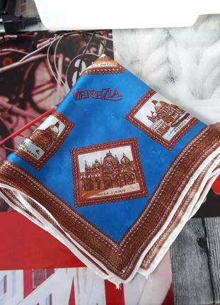 Шарф платок шовковий