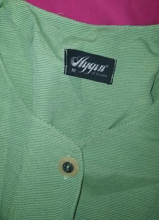 Подовжена блуза- пиджак, жакет, яркий пиджак з v-вирезом aygin2 фото