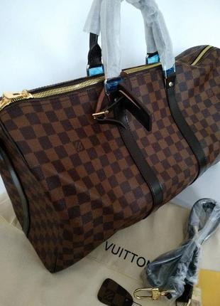 Дорожная стильная  сумка унисекс в стиле louis vuitton👑хит продаж!2 фото