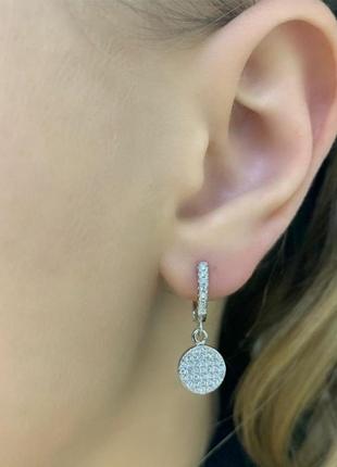Серебряные серьги