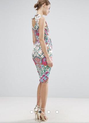 Платье-футляр миди с цветочным принтом asos5 фото