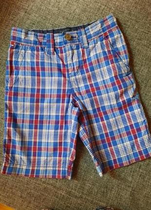 Шорти в клітинку tommy hilfiger 7 років р. 122