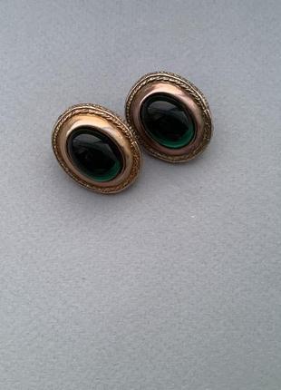 Серьги винтаж бижутерия сша