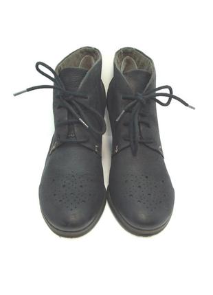 Женские кожаные ботинки s. oliver р. 361 фото