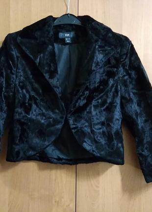 Хутряний жакет h&m болеро шубка