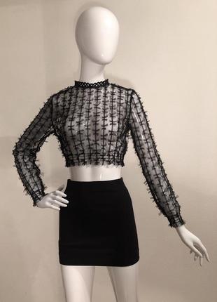 Кофта блузка топ сітка