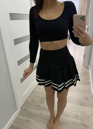 Юбка школьная с полосами h&m