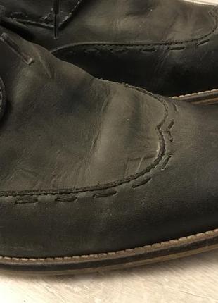 Мужские кожаные ботинки (44)3 фото