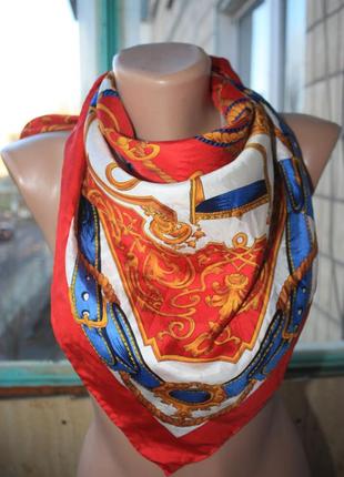 Шикарный шёлковый подписной платок от peter hahn2 фото