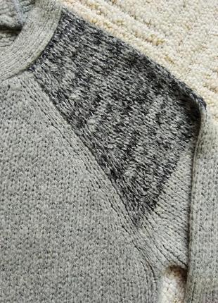 Джемпер, свитер, актуальная модель, красивый серый пуловер, кофточка5 фото