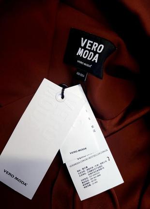 Гарний плащ, тренч на підкладці, з вишивкою vero moda розмір s8 фото