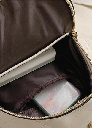 Роскошный брендовый дизайнерский маленький рюкзак для книг4 фото