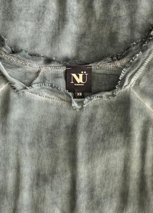 Шелковая блуза  бренда nu denmark, размер xs-s2 фото