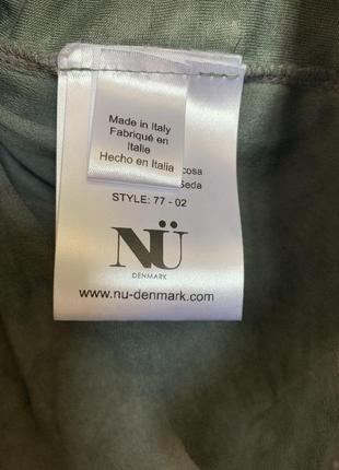 Шелковая блуза  бренда nu denmark, размер xs-s5 фото