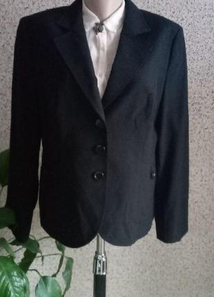 Стильный пиджак жакет блейзер черного цвета gerry weber taifun2 фото