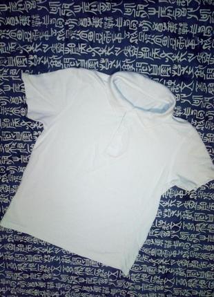 Футболочка поло на мальчика 8/9 л