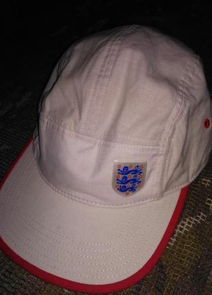 Бейсболка пятипанелька nike england national team, оригінал1 фото