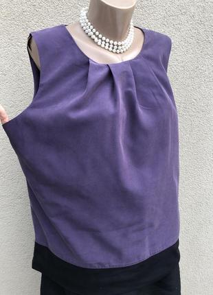 Комбинированная блуза,кофточка,люкс бренд,calvin klein8 фото