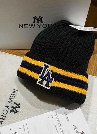 Зимняя шапка mlb los angeles la оригінал