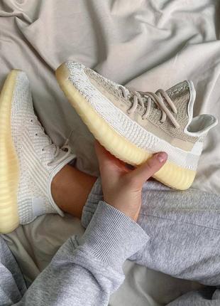 Кросівки yeezy 350 v2 natual  кроссовки6 фото