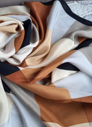 Шикарный шёлковый платок loredano7 фото