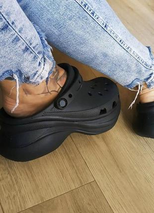 Знижка!!! crocs womens classic bae clog,крокси класик на платформі2 фото