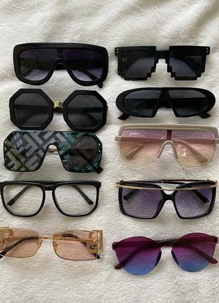 Сонцезахисні окуляри унісекс жіночі чоловічі2 фото