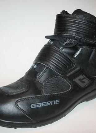 Ботинки мото gaerne g-ride aquatech moto boots (размер us10,5/eu45(на стопу до 280-285mm))2 фото