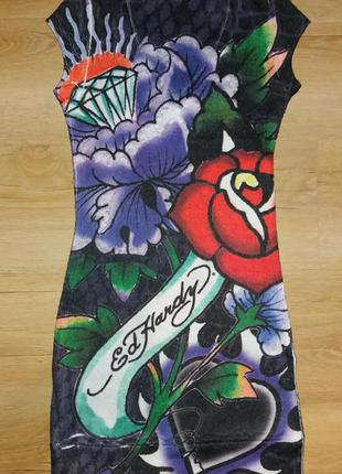 Платье ed hardy2 фото