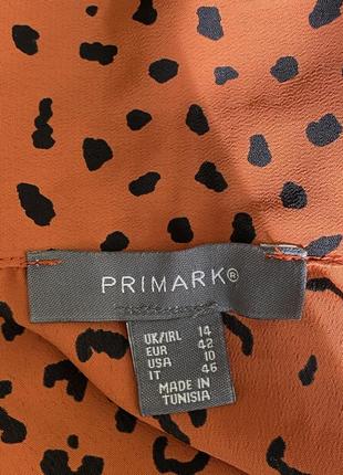 Блуза в принт. блуза primark2 фото