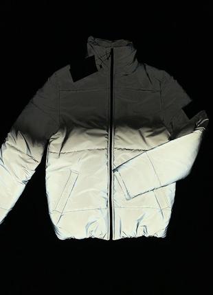 Светоотражающая куртка градиент2 фото