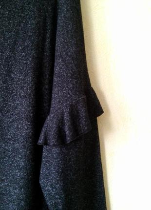 Трендовый джемпер свитер со спущенными плечиками f&f 22-24uk4 фото