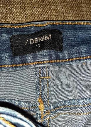 Джинсы скини,джинсовые штаны с вышивкой5 фото