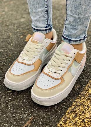 Nike air force shadow🆕шикарные женские кроссовки 🆕кожаные найк🆕жіночі кросівки🆕36-405 фото