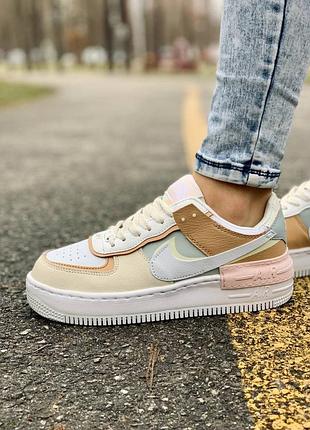 Nike air force shadow🆕шикарные женские кроссовки 🆕кожаные найк🆕жіночі кросівки🆕36-403 фото