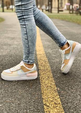 Nike air force shadow🆕шикарные женские кроссовки 🆕кожаные найк🆕жіночі кросівки🆕36-402 фото