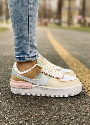 Nike air force shadow🆕шикарные женские кроссовки 🆕кожаные найк🆕жіночі кросівки🆕36-409 фото