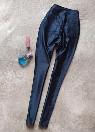 Шикарные качественные утягивающие брюки высокая талия5 фото