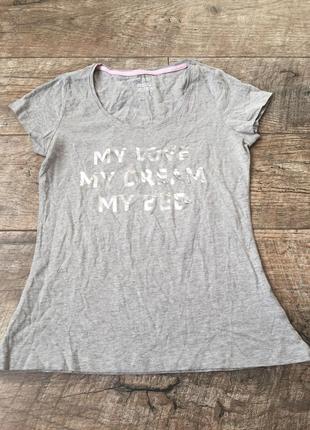 Женская хлопковая футболка для дома ,сна  esmara германия  размер xs4 фото
