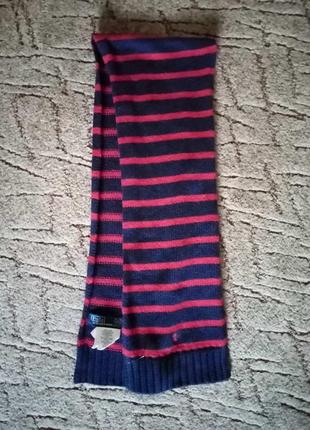 Фирменный шарф Camisa Polo Reta Lisa Azul-Marinho