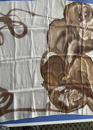 Шёлковый платок авторская ручная роспись1 фото