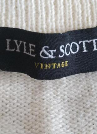 Мужской стильный пуловер  lyle scott, l 4