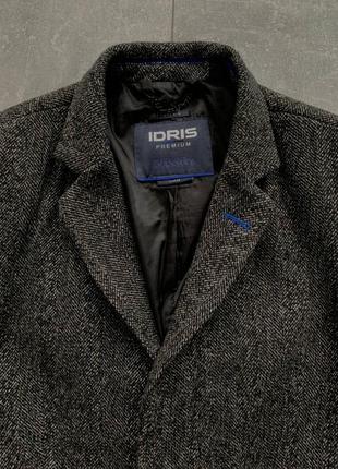 Чоловіче вовняне пальто idris premuim x superdry5 фото