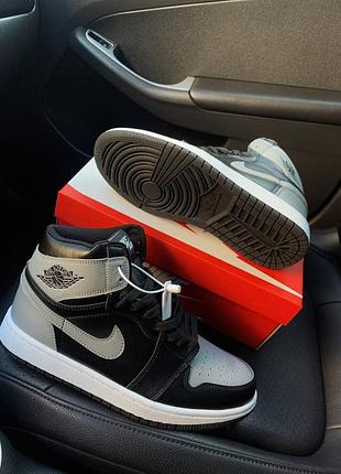 Мужские кроссовки nike air jordan 1 retro high shadow