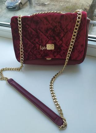 Шикарна сумка італійського бренду поля-klo