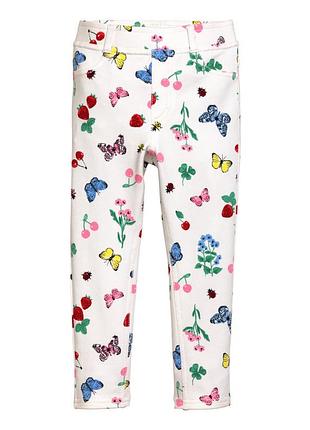 Треггинсы на дівчинку cotton h&m